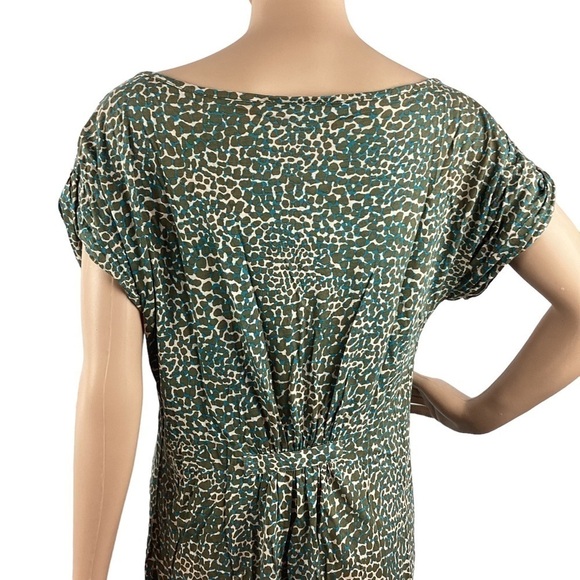 French Connection Shirt Dress Size 6 Multicolor Animal Print - Picture 6 of 8